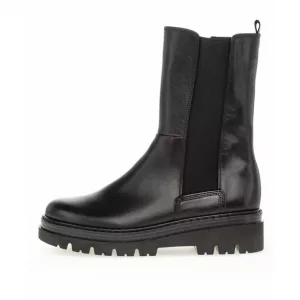 Gabor Chelsea Boot svart profil