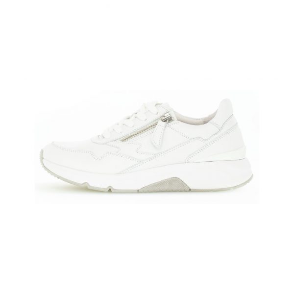 Vita skinnsneaker från Gabor